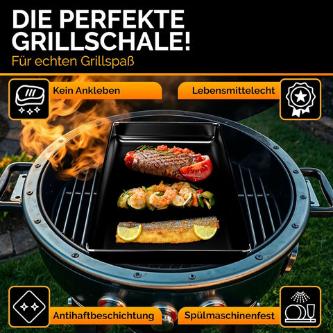 Grillschale Aluminium | 3l