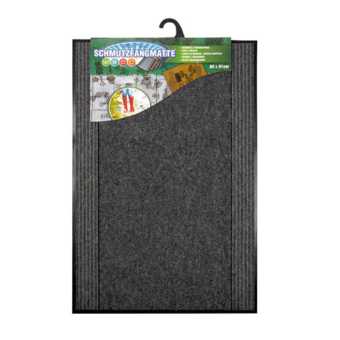 GRAU Saub.Schmutzfangmatte gross 60x91cm GRAU