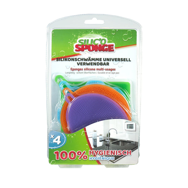 4tlg Silikon Schwamm Set
