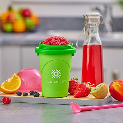 ChillFactor Slush Maker Wassermelone – Wiederverwendbarer DIY Slushy Becher