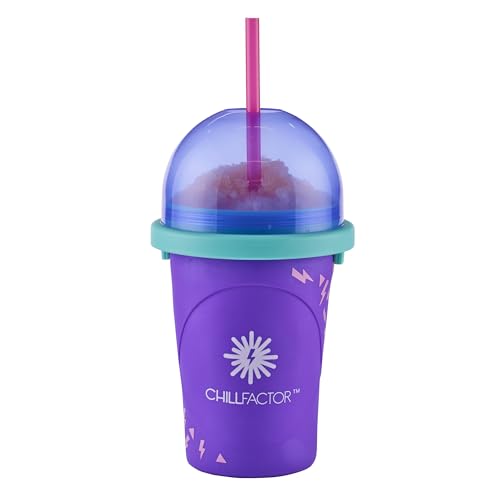 Chill Factor Color Shock Slushy Maker Power Purple – Lila Eismaschine für selbstgemachte Slushies