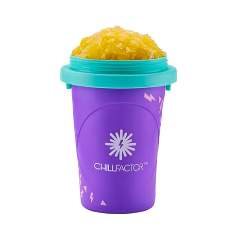 Chill Factor Color Shock Slushy Maker Power Purple – Lila Eismaschine für selbstgemachte Slushies
