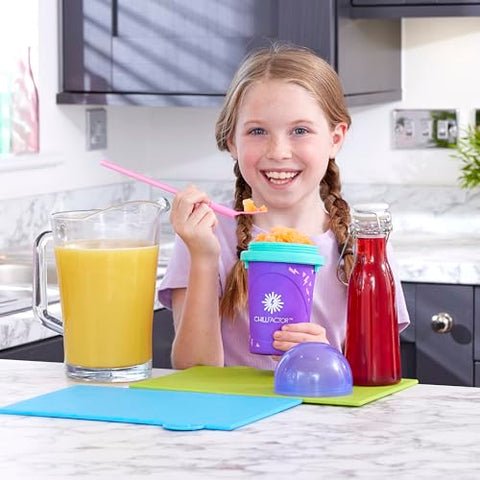 Chill Factor Color Shock Slushy Maker Power Purple – Lila Eismaschine für selbstgemachte Slushies