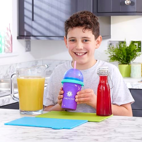 Chill Factor Color Shock Slushy Maker Power Purple – Lila Eismaschine für selbstgemachte Slushies