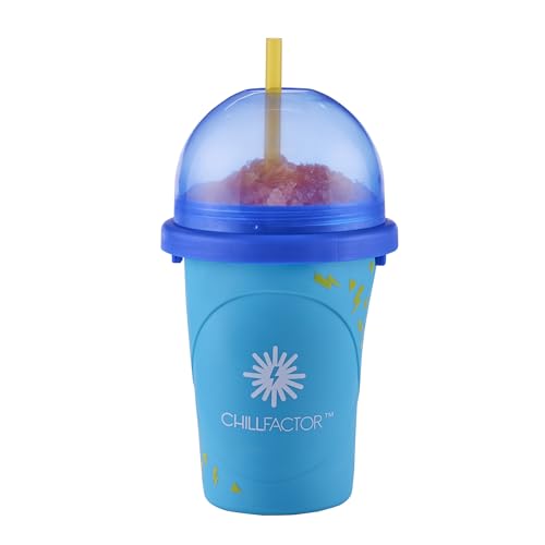 Chill Factor Color Shock Slushy Maker – Total Cool Blau – Selbstgemachte Slushies in Sekunden