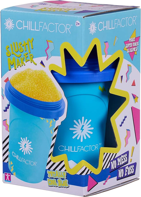 Chill Factor Color Shock Slushy Maker – Total Cool Blau – Selbstgemachte Slushies in Sekunden