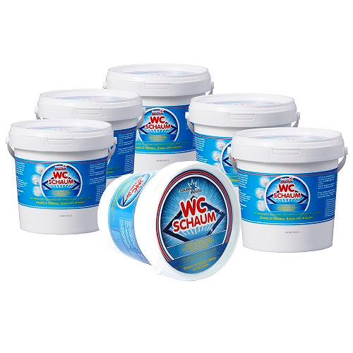WC Schaum 6er Set