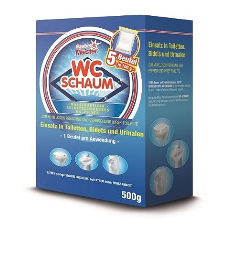 WC Schaum 5x100g Beutel in Faltschachtel