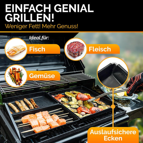 Grillschale Aluminium | 1,5 L
