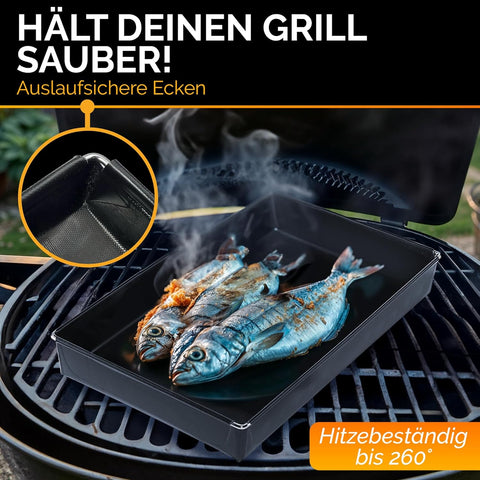 Grillschale Aluminium | 1,5 L