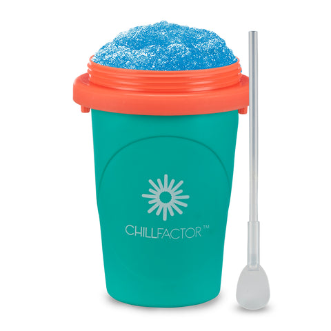 Chillfactor Slushy Maker NEON grün 2er Set