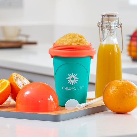 Chillfactor Slushy Maker NEON grün 2er Set