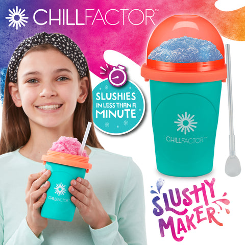 Chillfactor Slushy Maker NEON grün 2er Set